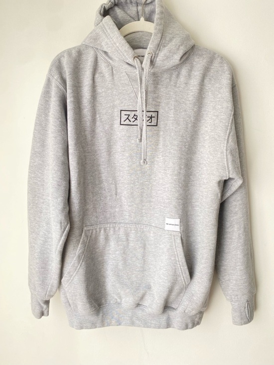 MKI MIYUKI ZOKU Other - MKI MIYUKI ZOKU Sweatshirt Men’s Medium Grey Logo Hoodie Streetwear